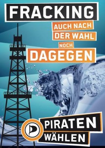 Fracking-Plakat